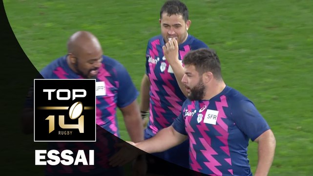TOP 14 ‐ Essai Rabah SLIMANI (SFP) – Paris-Bayonne – J13 – Saison 2016/2017