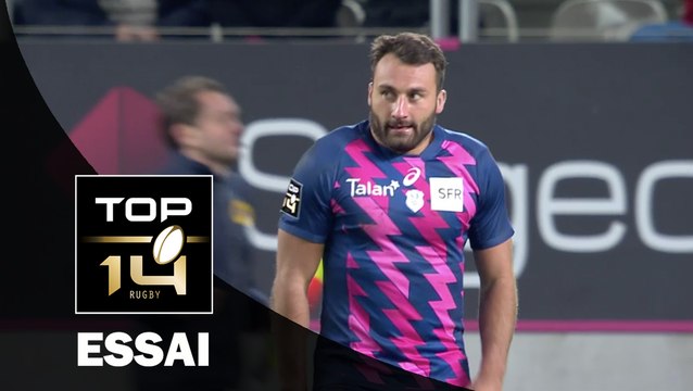 TOP 14 ‐ Essai Jérémy SINZELLE (SFP) – Paris-Bayonne – J13 – Saison 2016/2017
