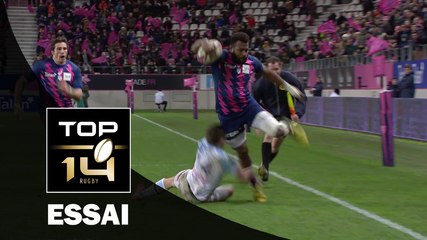 TOP 14 ‐ Essai Sylvain NICOLAS (SFP) – Paris-Bayonne – J13 – Saison 2016/2017