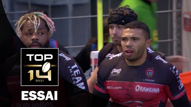 TOP 14 ‐ Essai Bryan HABANA (RCT) – Toulon-Bordeaux-Bègles– J13 – Saison 2016/2017