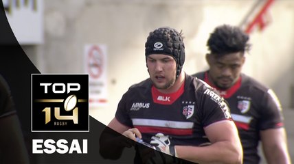 TOP 14 ‐ Essai François CROS (ST) – Toulouse-Brive– J13 – Saison 2016/2017