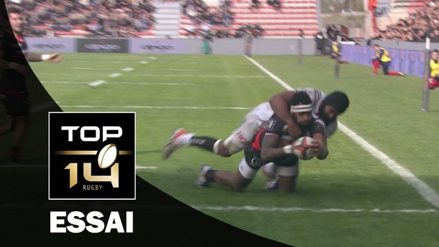 TOP 14 ‐ Essai Semi KUNATANI (ST) – Toulouse-Brive– J13 – Saison 2016/2017