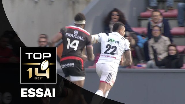 TOP 14 ‐ Essai Sevanaia GALALA (CAB) – Toulouse-Brive– J13 – Saison 2016/2017