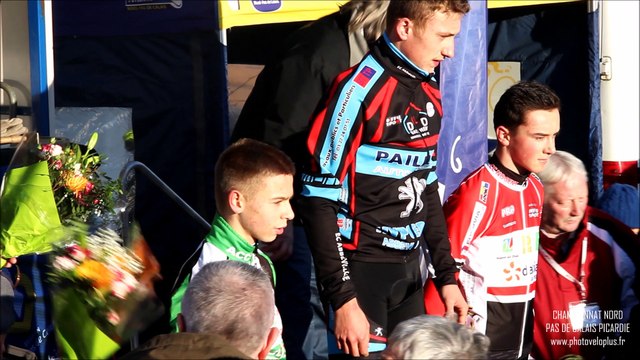 Victoire de Benjamin LABBE Cyclo cross Houdain