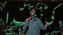 Zakir Ali Abbas Jafri Jhang 17 Muharram 1438 ( 2016 ) Choti Behak Hafizabad