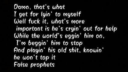 J. Cole – False Prophets (Be like this) (Lyrics)