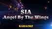 Sia - Angel By The Wings ¦ LOWER Key Piano Karaoke Instrumental Lyrics Cover Sing Along
