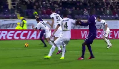 Khouma BABACAR Goal Foul - Fiorentina 1-0 U.S. Citta di Palermo - (04/12/2016)
