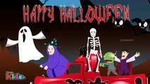 Monster Car | Scary Car Wash Videos for Children | Halloween Videos for Kids