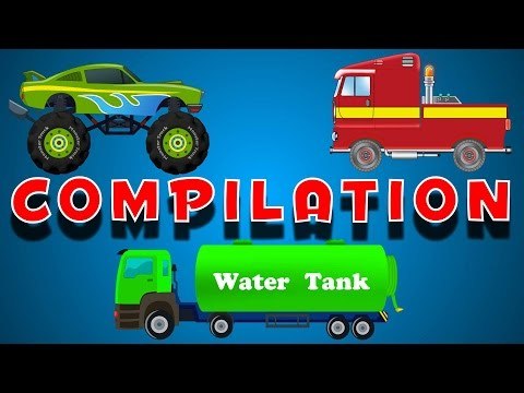 Car Garage | Heavy Vehicle | Cartoon Videos for kids | Compilation