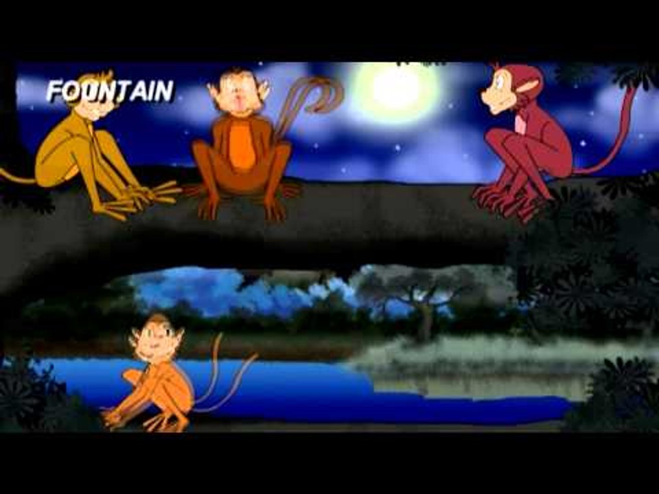 Tale Toons - The Moon And The Monkeys - Bengali