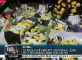 China: decenas firman libro de condolencias por Fidel Castro
