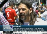 Denuncian argentinos la difícil situación económica en el país