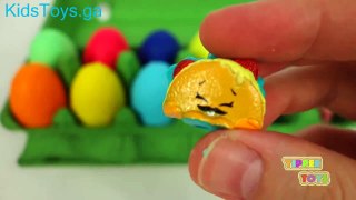 Play Doh Surprise Eggs Frozen Lalaloopsy Minecraft Spongebob Shopkins Marvel Avengers