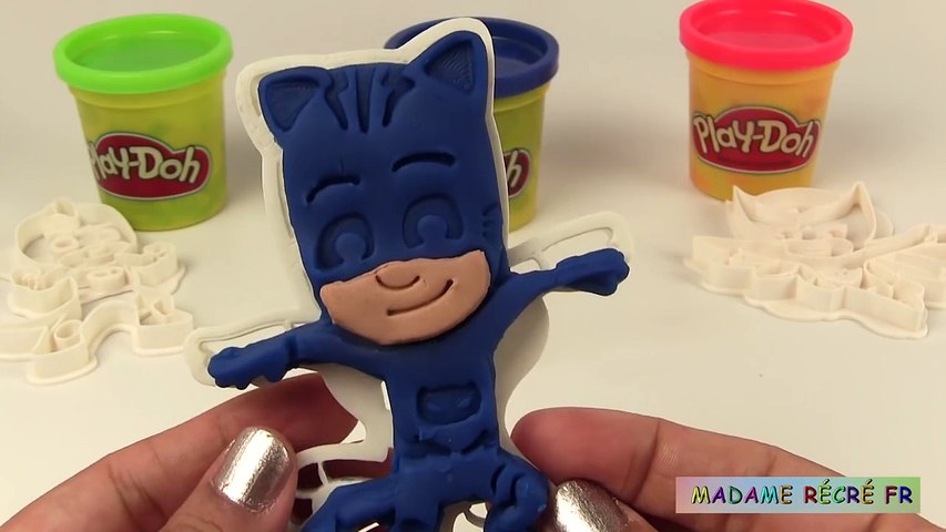 PJ Masks Play Doh Owlette Catboy Gekko Yoyo Pyjamasques Gluglu Bibou Pâte à  modeler - Dailymotion Video