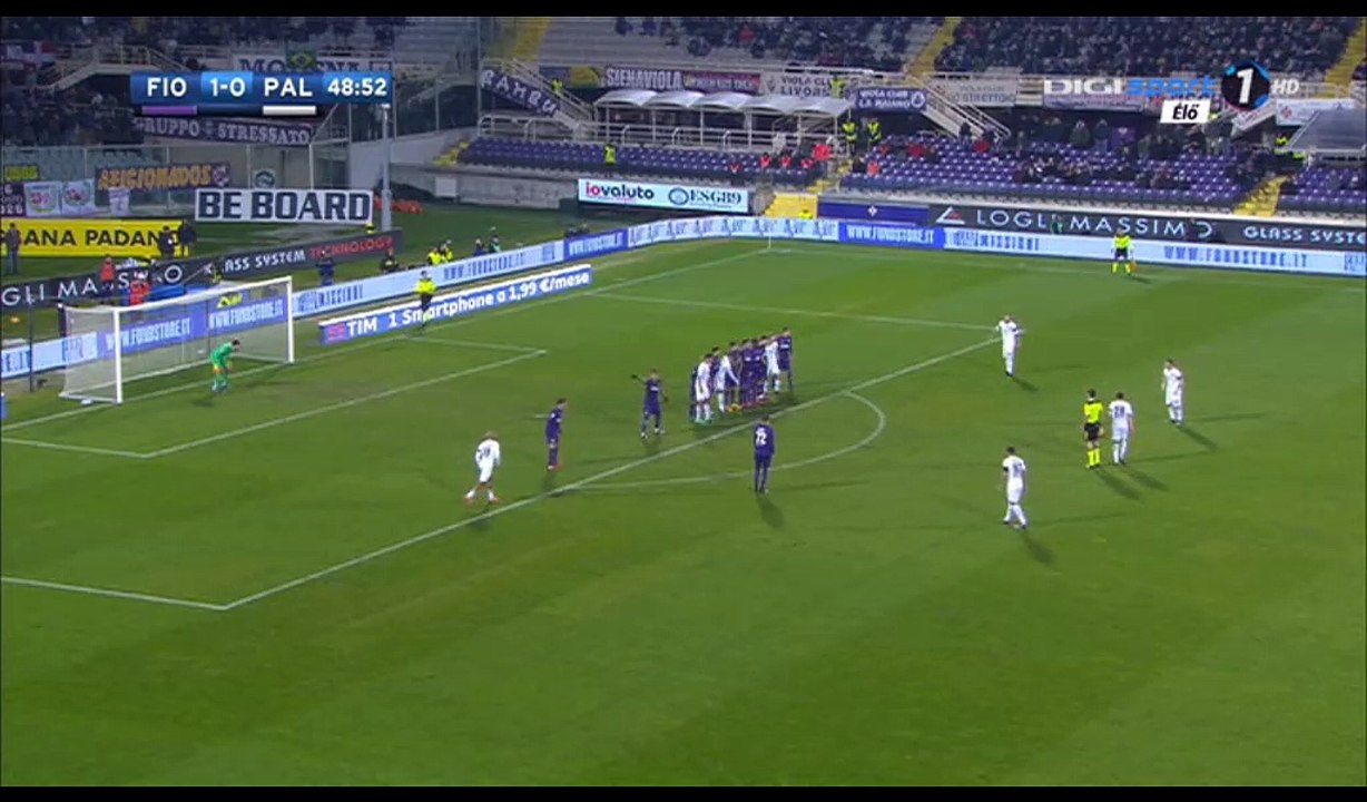 Mato Jajalo Goal HD - Fiorentina 1-1 Palermo - 04.12.2016