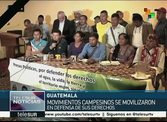 Guatemaltecos se movilizan contra hidroeléctrica