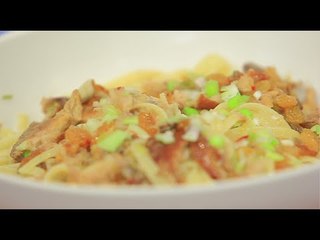 مكرونة بالماكريل المدخن | أماني رفعت