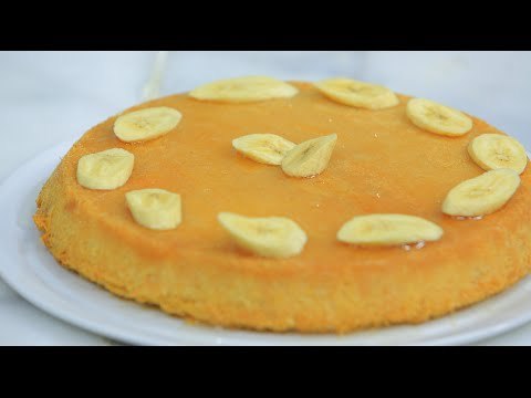 كنافة بالموز و المهلبية | نجلاء الشرشابي