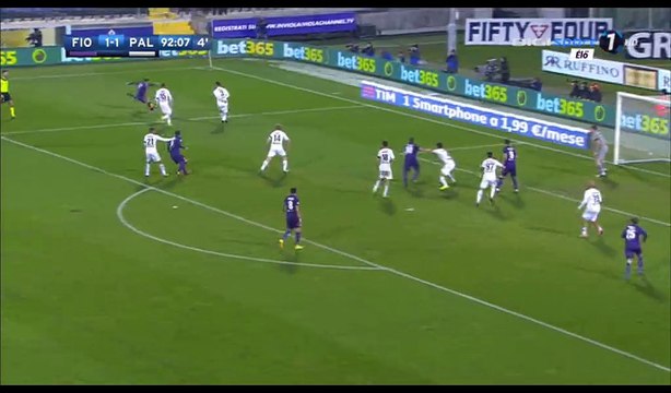 Khouma Babacar Goal HD - Fiorentina 2-1 Palermo - 04.12.2016
