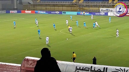 هدف الرمثا الاول في مرمى الصريح / خالد الدردور