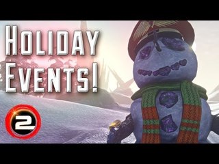 Holiday Events! Snowmen and Snowballs, Discounts and Double EXP! - (PlanetSide 2 Gameplay)