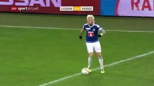 Luzern 3:0 FC Vaduz (Swiss Super League 17. Runde 2016/2017 3.December 2016)
