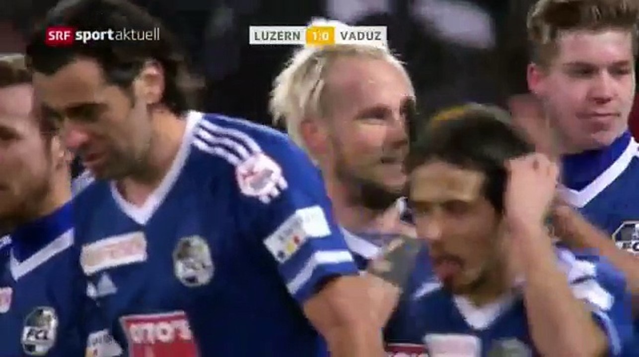 Luzern 3:0 FC Vaduz (Swiss Super League 17. Runde 2016/2017 3.December 2016)