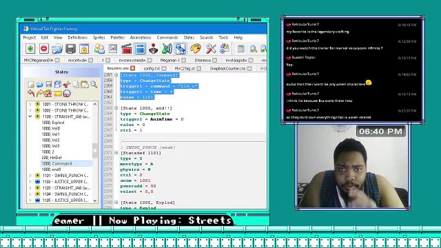 MUGEN Session with BR91X: (Marvelizing Characters MVC2 Mouser/Darkwolf Style) (15)
