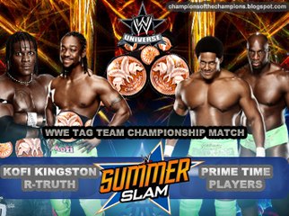 SummerSlam 2012 - Kofi-Truth Vs. Prime Time Player - Lucha Completa en Español (By el Chapu)