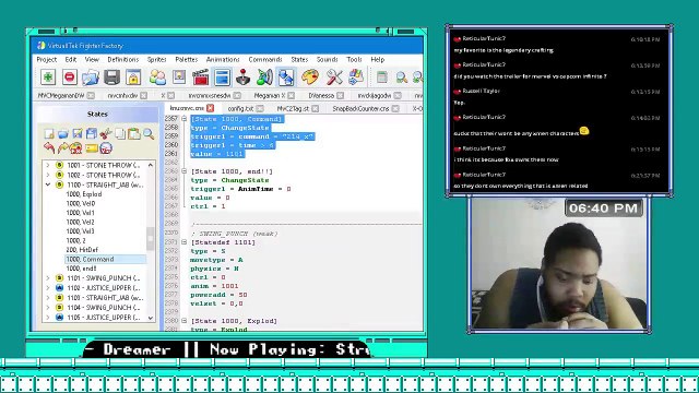 MUGEN Session with BR91X: (Marvelizing Characters MVC2 Mouser/Darkwolf Style) (16)
