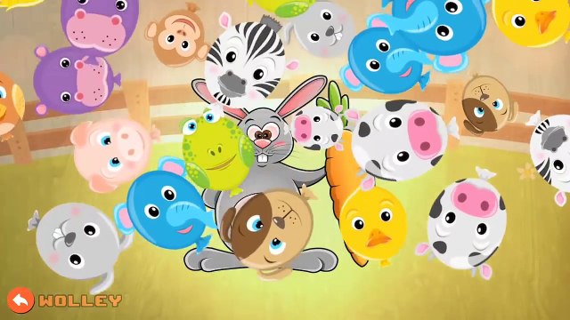 Kids Learn Farm Animals Names & Sounds - Toddler Kids Puzzle by Abuzz Educational Games For Children