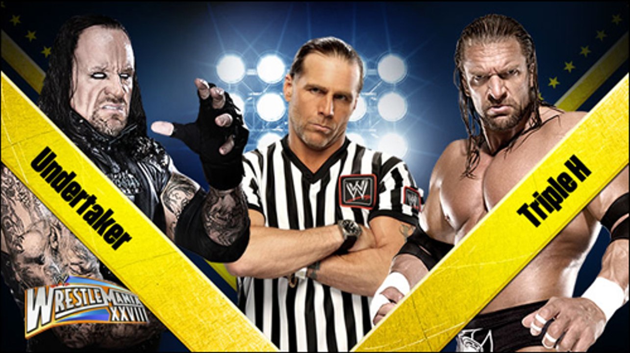 WWE WrestleMania 28: The Undertaker vs Triple H - Lucha En La Celda Infernal