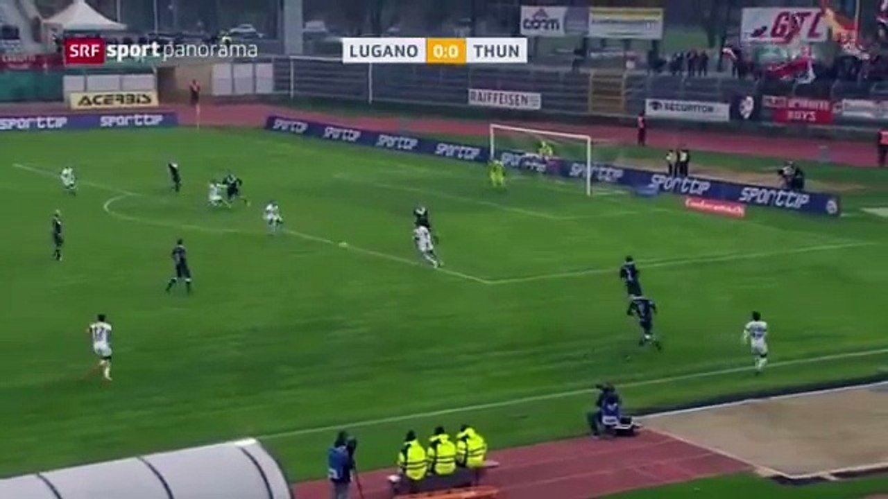 FC Lugano 0:1 FC Thun  (Swiss Super League 17. Runde 2016/2017 4.December 2016)
