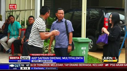 Keluarga AKP Safran Pesawat Polri Berduka