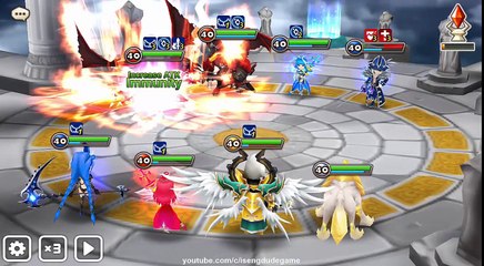 Summoners War Arena 3 Battle Beth VS Rakan