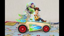 Toy Story RC Car Toy Lowes Build and Grow with Wooden Woody and Buzz Lightyear