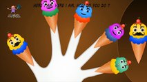 Finger Family Cone Ice Cream | Baby Nursery Rhymes | Cone Ice Cream Finger Family Songs