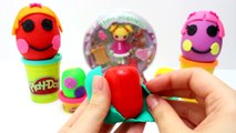 Lalaloopsy Play-Doh Surprise Eggs & Mini Lalaloopsy Holly Sleighbells Surprise Toys