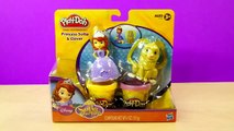 Play Doh Princess Sofia The First Stampers Disney Frozen Elsa Anna Playdough Dress Decorating