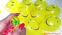 The Balloons Popping Show Smiley Face Surprise Eggs for Kids Video for Childrens