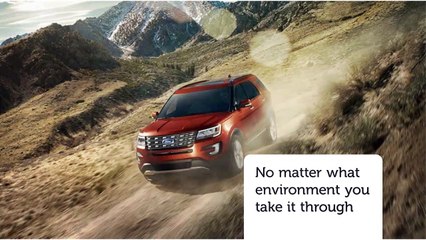 The 2017 Ford Explorer in El Paso, TX: Space for Days