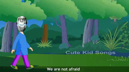 Iron Man Walking In The Jungle Nursery Rhyme | 3D Animated Cartoon And Leasing Lyrics For Kids