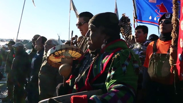 Celebrations at Standing Rock after pipeline victory