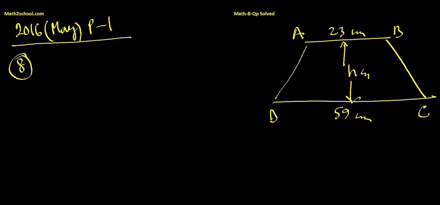 MathsB-QP-2016(May)-8