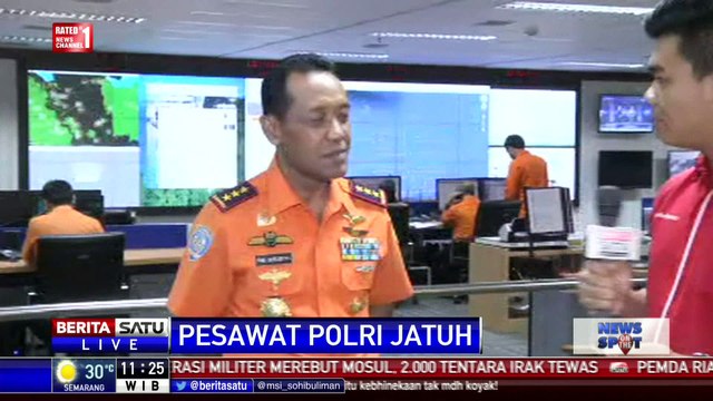 Pencarian Korban Pesawat Polri Diperluas