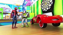 Giant Surprise Eggs Spider-Man saves the Mickey Mouse of the Hulk Cars 2 Disney Pixar
