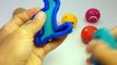 Play & Learn Colours With Play Dough Happy Laughing Smiley Face with Animal Molds Fun Creative Kids