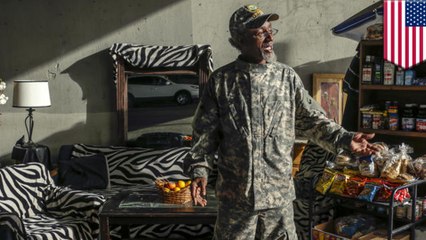 ホームレス男性の「自宅」が快適過ぎると話題に　米ロサンゼルス