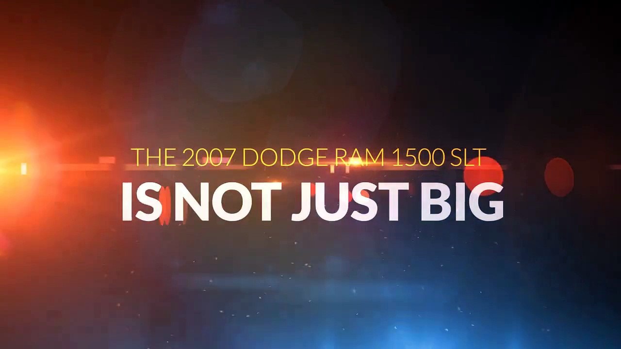 The 2007 Dodge Ram 1500 in El Paso: A Powerful Force